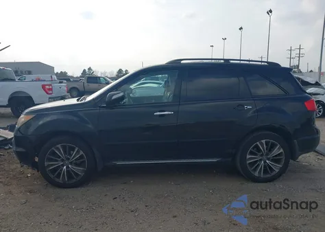 2009 Acura Mdx Technology Package z USA, uszkodzony, nr VIN 2HNYD28679H505130